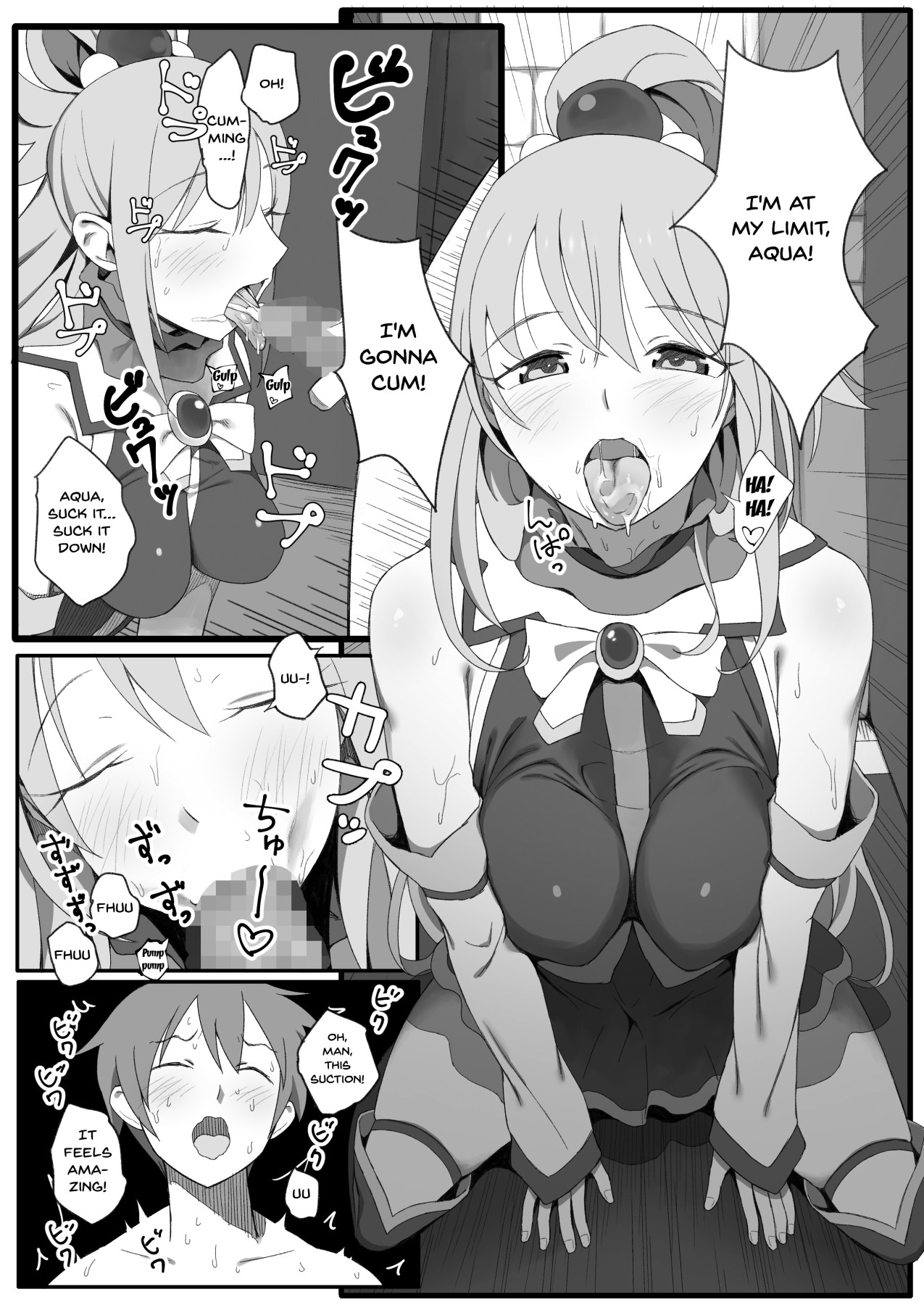 Hentai Manga Comic-A Wonderful Blessing On This World Where a Neet Is Transported To Another World Where He Gets To Secretly Have Sex With His Party Members-Chapter 1-6